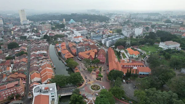 Malacca Malezja Października 2022 Zabytkowe Budynki Atrakcje Turystyczne Malacca — Zdjęcie stockowe