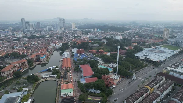 マレーシアマラッカ 2022年10月16日 マラッカの歴史的建造物と観光スポット — ストック写真