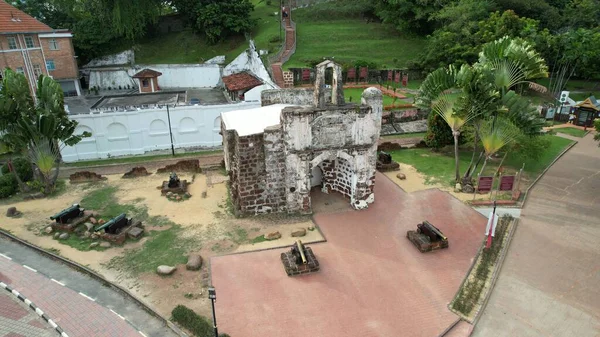 Malacca Malaysia October 2022 Historical Landmark Buildings Tourist Attractions Malacca — Stock Photo, Image