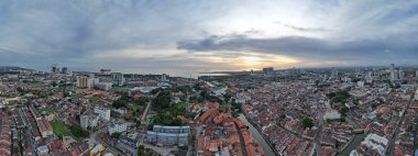 Malacca, Malezya - 16 Ekim 2022: Malacca 'nın Tarihi Tarihi Tarihi Binaları ve Turist Çekimleri