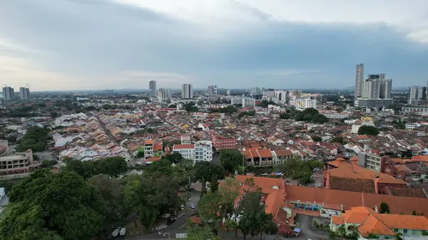 Malacca Malaysia Oktober 2022 Historiska Landmärkesbyggnaderna Och Turistattraktionerna Malacca — Stockfoto