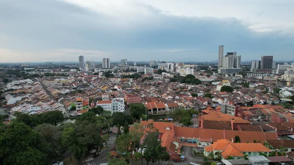 Malacca Malaysia Oktober 2022 Historiska Landmärkesbyggnaderna Och Turistattraktionerna Malacca — Stockfoto