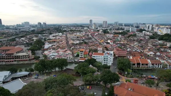 Malacca Malaysia Oktober 2022 Die Historischen Bauwerke Und Touristenattraktionen Von — Stockfoto