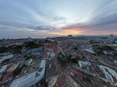 Malacca, Malezya - 16 Ekim 2022: Malacca 'nın Tarihi Tarihi Tarihi Binaları ve Turist Çekimleri
