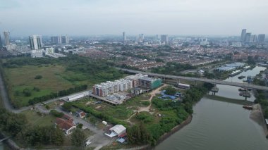 Malacca, Malezya - 16 Ekim 2022: Malacca 'nın Tarihi Tarihi Tarihi Binaları ve Turist Çekimleri