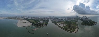 Malacca, Malezya - 16 Ekim 2022: Malacca 'nın Tarihi Tarihi Tarihi Binaları ve Turist Çekimleri