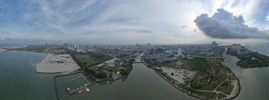 Malacca, Malezya - 16 Ekim 2022: Malacca 'nın Tarihi Tarihi Tarihi Binaları ve Turist Çekimleri