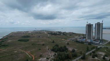 Malacca, Malezya - 16 Ekim 2022: Malacca 'nın Tarihi Tarihi Tarihi Binaları ve Turist Çekimleri