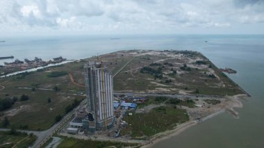 Malacca, Malezya - 16 Ekim 2022: Malacca 'nın Tarihi Tarihi Tarihi Binaları ve Turist Çekimleri