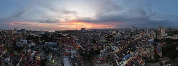 Malacca, Malezya - 16 Ekim 2022: Malacca 'nın Tarihi Tarihi Tarihi Binaları ve Turist Çekimleri
