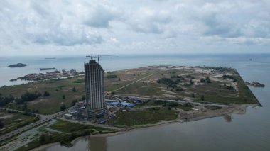 Malacca, Malezya - 16 Ekim 2022: Malacca 'nın Tarihi Tarihi Tarihi Binaları ve Turist Çekimleri