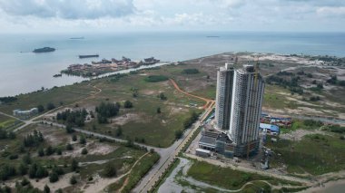 Malacca, Malezya - 16 Ekim 2022: Malacca 'nın Tarihi Tarihi Tarihi Binaları ve Turist Çekimleri