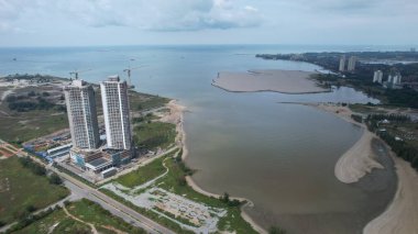 Malacca, Malezya - 16 Ekim 2022: Malacca 'nın Tarihi Tarihi Tarihi Binaları ve Turist Çekimleri