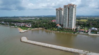 Malacca, Malezya - 16 Ekim 2022: Malacca 'nın Tarihi Tarihi Tarihi Binaları ve Turist Çekimleri