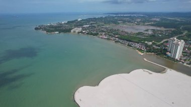 Malacca, Malezya - 16 Ekim 2022: Malacca 'nın Tarihi Tarihi Tarihi Binaları ve Turist Çekimleri