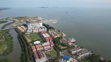 Malacca, Malezya - 16 Ekim 2022: Malacca 'nın Tarihi Tarihi Tarihi Binaları ve Turist Çekimleri