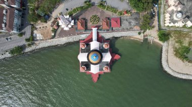 Malacca, Malezya - 16 Ekim 2022: Malacca 'nın Tarihi Tarihi Tarihi Binaları ve Turist Çekimleri