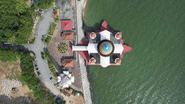 Malacca, Malezya - 16 Ekim 2022: Malacca 'nın Tarihi Tarihi Tarihi Binaları ve Turist Çekimleri