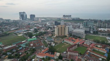 Malacca, Malezya - 16 Ekim 2022: Malacca 'nın Tarihi Tarihi Tarihi Binaları ve Turist Çekimleri