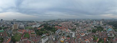 Malacca, Malezya - 16 Ekim 2022: Malacca 'nın Tarihi Tarihi Tarihi Binaları ve Turist Çekimleri