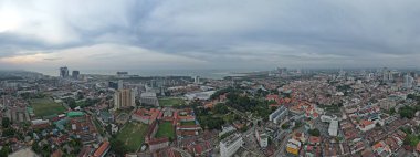 Malacca, Malezya - 16 Ekim 2022: Malacca 'nın Tarihi Tarihi Tarihi Binaları ve Turist Çekimleri