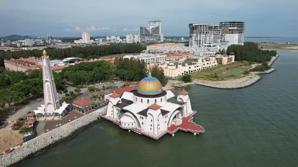 Malacca Malaysia Oktober 2022 Historiska Landmärkesbyggnaderna Och Turistattraktionerna Malacca — Stockfoto