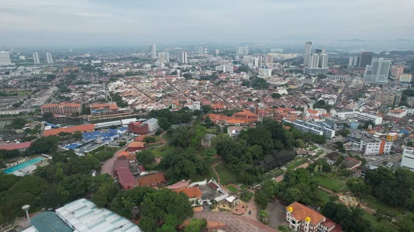 Malacca Malaysia Oktober 2022 Die Historischen Bauwerke Und Touristenattraktionen Von — Stockfoto