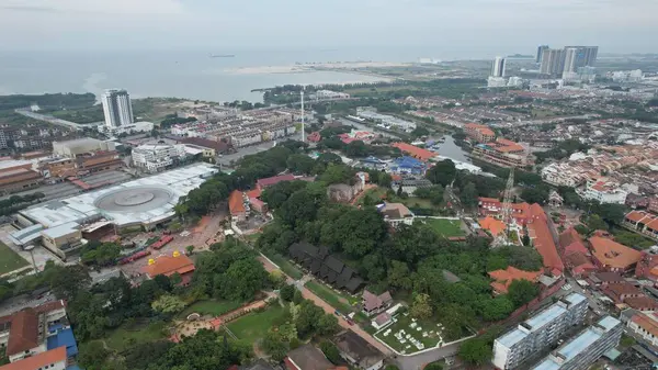 Malacca Malaysia Oktober 2022 Die Historischen Bauwerke Und Touristenattraktionen Von — Stockfoto