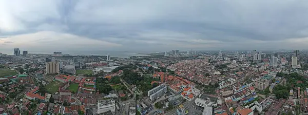 Malacca, Malezya - 16 Ekim 2022: Malacca 'nın Tarihi Tarihi Tarihi Binaları ve Turist Çekimleri