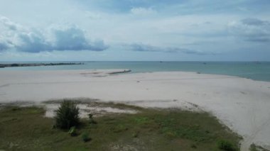 Malacca, Malezya - 16 Ekim 2022: Malacca Nehri Gezisi Hava Görüntüsü