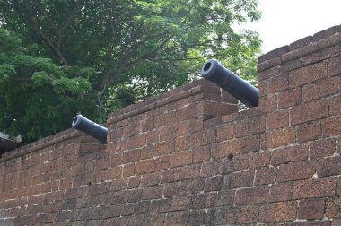 Malacca, Malezya - 16 Ekim 2022: Malacca 'nın Tarihi Tarihi Tarihi Binaları ve Turist Çekimleri