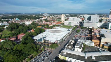 Malacca, Malezya - 16 Ekim 2022: Malacca 'nın Tarihi Tarihi Tarihi Binaları ve Turist Çekimleri