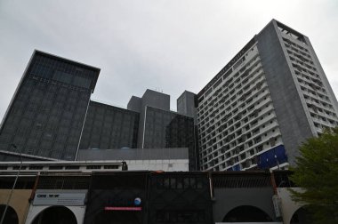 Malacca, Malezya - 16 Ekim 2022: Malacca 'nın Tarihi Tarihi Tarihi Binaları ve Turist Çekimleri