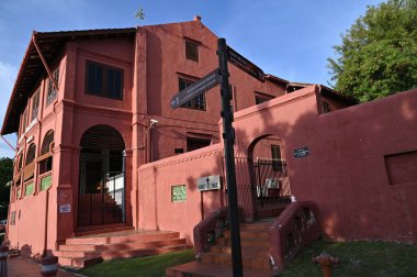 Malacca, Malezya - 16 Ekim 2022: Malacca 'nın Tarihi Tarihi Tarihi Binaları ve Turist Çekimleri