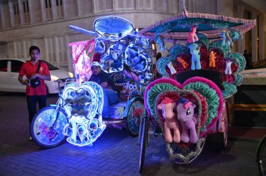 Malacca, Malezya - 16 Ekim 2022: Malacca 'nın Tarihi Tarihi Tarihi Binaları ve Turist Çekimleri