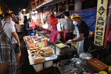 Malacca, Malezya - 16 Ekim 2022: Malacca 'nın Tarihi Tarihi Tarihi Binaları ve Turist Çekimleri