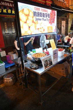 Malacca, Malezya - 16 Ekim 2022: Malacca 'nın Tarihi Tarihi Tarihi Binaları ve Turist Çekimleri