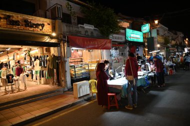 Malacca, Malezya - 16 Ekim 2022: Malacca 'nın Tarihi Tarihi Tarihi Binaları ve Turist Çekimleri