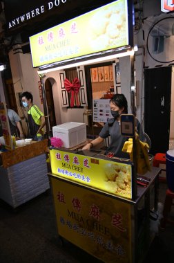 Malacca, Malezya - 16 Ekim 2022: Malacca 'nın Tarihi Tarihi Tarihi Binaları ve Turist Çekimleri