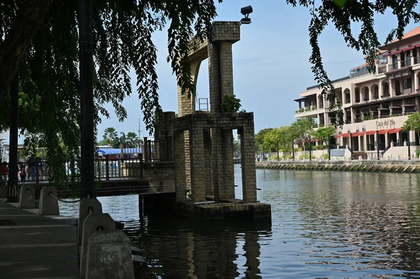 Malacca Malesia Ottobre 2022 Punto Riferimento Storico Edifici Attrazioni Turistiche — Foto Stock