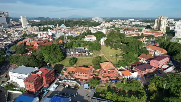 Malacca Malesia Ottobre 2022 Punto Riferimento Storico Edifici Attrazioni Turistiche — Foto Stock