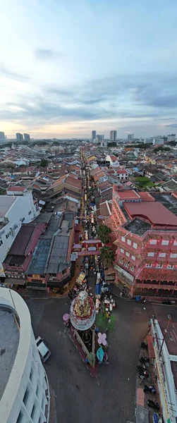 Malacca Malezya Ekim 2022 Malacca Nın Tarihi Tarihi Tarihi Binaları — Stok fotoğraf