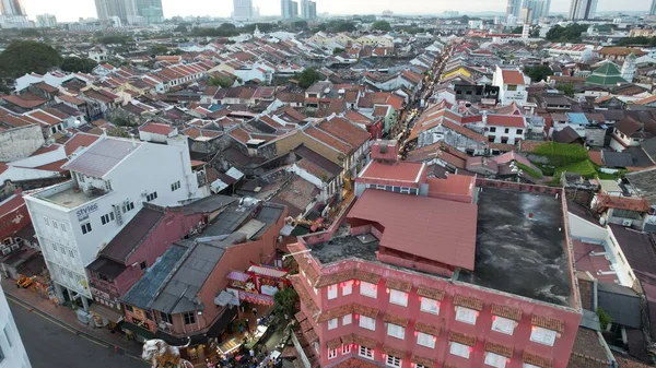 Malacca Malezya Ekim 2022 Malacca Nın Tarihi Tarihi Tarihi Binaları — Stok fotoğraf