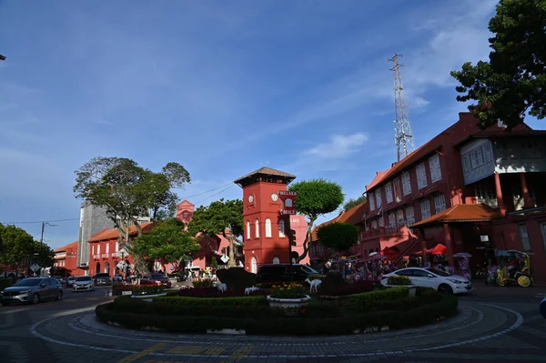 Malacca Malaisie Octobre 2022 Les Bâtiments Historiques Les Attractions Touristiques — Photo