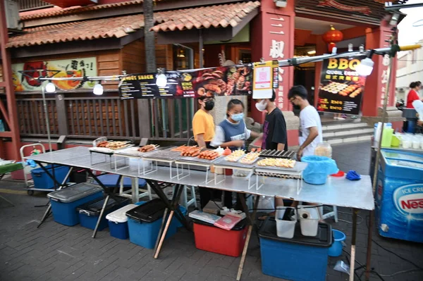 Malacca Malaysia Oktober 2022 Historiska Landmärkesbyggnaderna Och Turistattraktionerna Malacca — Stockfoto