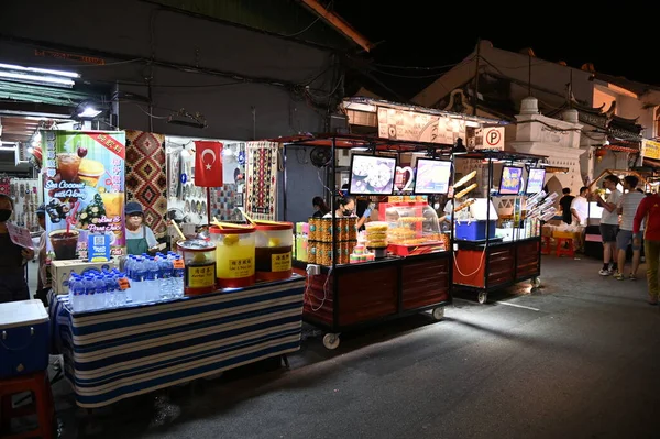 Malacca Malajsie Října 2022 Historické Památkové Budovy Turistické Atrakce Malaccy — Stock fotografie