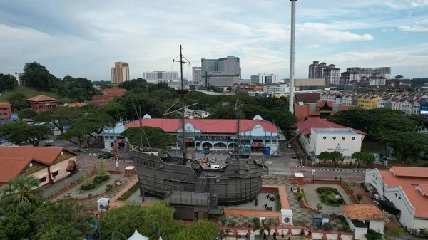 Malacca Malaisie Octobre 2022 Les Bâtiments Historiques Les Attractions Touristiques — Photo