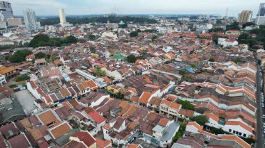 Malacca, Malezya - 16 Ekim 2022: Malacca 'nın Tarihi Tarihi Tarihi Binaları ve Turist Çekimleri