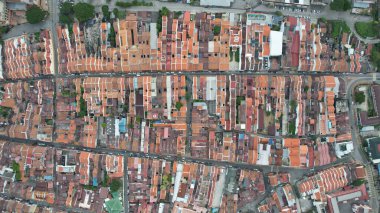 Malacca, Malezya - 16 Ekim 2022: Malacca 'nın Tarihi Tarihi Tarihi Binaları ve Turist Çekimleri