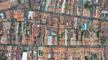 Malacca, Malezya - 16 Ekim 2022: Malacca 'nın Tarihi Tarihi Tarihi Binaları ve Turist Çekimleri